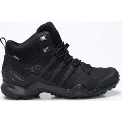 Adidas Performance - Buty Terrex Swift R2 Mid. Czarne buty sportowe męskie marki adidas Performance, z gumy, na sznurówki, outdoorowe, gore-tex. W wyprzedaży za 479,90 zł.
