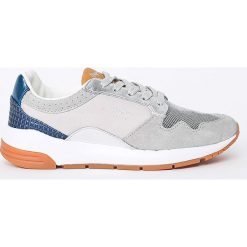 Pepe Jeans - Buty. Szare buty sportowe damskie marki Pepe Jeans, bez wzorów, z jeansu, sportowe. W wyprzedaży za 259,90 zł.