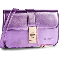 Torebka MONNARI - BAG0910-014 Violet. Fioletowe listonoszki damskie Monnari, bez wzorów, ze skóry ekologicznej, na ramię, bez dodatków. W wyprzedaży za 99,00 zł.