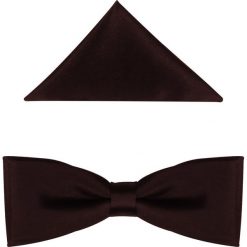 Brązowa/czekoladowa mucha męska SLIM B72. Pomarańczowe muszki męskie Modini Moda Męska, na co dzień, bez wzorów, z tkaniny, eleganckie. W wyprzedaży za 45,00 zł.