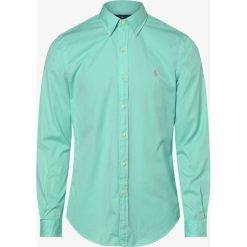 Polo Ralph Lauren - Koszula męska – Slim Fit, zielony. Zielone koszule męskie Polo Ralph Lauren, xxl, bez wzorów, eleganckie, polo, bez rękawów. Za 479,95 zł.