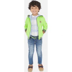 Mayoral - Jeansy dziecięce 92-134 cm. Niebieskie spodnie chłopięce Mayoral, bez wzorów, z elastanu. Za 133,90 zł.
