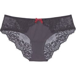 Figi "hipster" bonprix szary - dymny malinowy. Czarne figi marki Reserved, l. Za 29,99 zł.