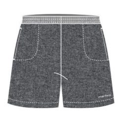 Spodenki chłopięce: MARTES Spodenki juniorskie KOEN JRB Medium Grey Melange r. 140