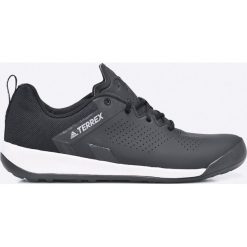 Adidas Performance - Buty Terrex Trail Cross Curb. Szare buty trekkingowe męskie marki adidas Performance, z gumy, na sznurówki, outdoorowe. W wyprzedaży za 269,90 zł.