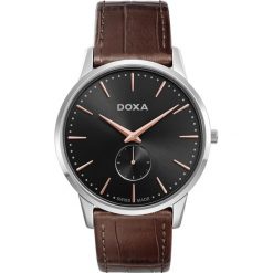 Zegarki męskie: Zegarek męski DOXA Slim Line Gents 105.10.101R.02