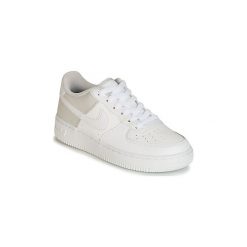 Buty Dziecko Nike AIR FORCE 1 GS. Białe trampki dziewczęce Nike, bez wzorów, bez zapięcia. Za 329,00 zł.
