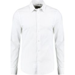 Koszule męskie na spinki: Sisley SLIM FIT Koszula biznesowa white