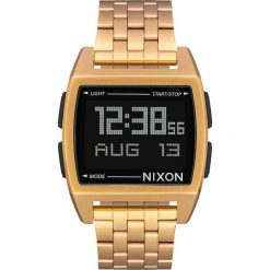 Zegarek unisex Nixon Base All Gold A1107502. Brązowe zegarki męskie marki Nixon. Za 449,00 zł.