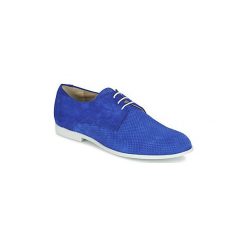 Derby Casual Attitude GALEROLE. Niebieskie półbuty męskie Casual Attitude, na co dzień, bez wzorów, casualowe, bez zapięcia. Za 173,40 zł.