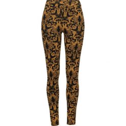 Legginsy z nadrukiem z efektem "used" bonprix czarno-brązowy. Czarne legginsy damskie bonprix, z nadrukiem. Za 74,99 zł.