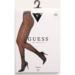 Guess Jeans - Rajstopy. Czarne rajstopy damskie z aplikacjami. Za 89,90 zł.