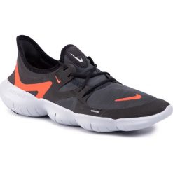 Buty NIKE - Free Rn 5.0 AQ1289 009 Black/Bright Crimson. Szare buty sportowe męskie Nike, z tworzywa sztucznego, bez zapięcia, do biegania. W wyprzedaży za 329,00 zł.