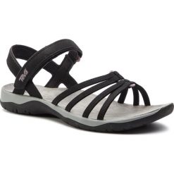 Sandały TEVA - Elzada Sandal Web 1101112 Black. Czarne klapki damskie Teva, bez wzorów, z tworzywa sztucznego, sportowe, bez obcasa, bez zapięcia, outdoorowe. W wyprzedaży za 269,00 zł.