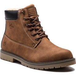 Buty zimowe męskie: Trapery RIEKER - F7910-24 Braun