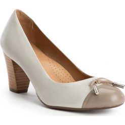 Buty damskie. Brązowe czółenka damskie Wittchen, z aplikacjami, ze skóry. W wyprzedaży za 255,90 zł.
