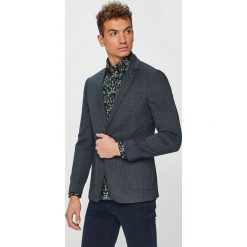 Scotch & Soda - Marynarka. Niebieskie garnitury męskie Scotch & Soda, xxl, bez wzorów, z elastanu, klasyczne. W wyprzedaży za 499,90 zł.