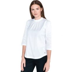 Tommy Hilfiger Ria Bluzka Biały. Białe bluzki damskie TOMMY HILFIGER, s, bez wzorów, z bawełny, bez kołnierzyka, bez rękawów. Za 395,95 zł.