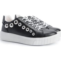 Twinset Sneakersy. Białe trampki i tenisówki damskie Twin Set, bez wzorów, ze skóry, bez zapięcia. Za 459,00 zł.