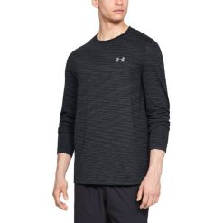 Under Armour Vanish Seamless Koszulka Czarny. Czarne koszulki męskie Under Armour, s, bez wzorów, z elastanu, bez kołnierzyka, z długim rękawem, długie. Za 257,95 zł.