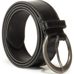 Pasek Damski WEEKEND MAX MARA - Pecos 55010602600 Black 003. Czarne paski damskie Weekend Max Mara, w paski, ze skóry. W wyprzedaży za 259,00 zł.