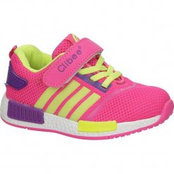 Różowe buty sportowe na rzepy Casu F-617. Czerwone buciki niemowlęce Casu, na rzepy. Za 59,99 zł.