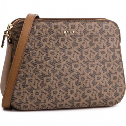 Torebka DKNY - Bryant R83EJ630 Mocha Logo-Vic 9MV. Pomarańczowe torebki klasyczne damskie DKNY, ze skóry ekologicznej. Za 719,00 zł.