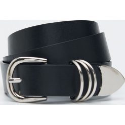 Pasek - Czarny. Czarne paski damskie Sinsay, w paski. Za 19,99 zł.