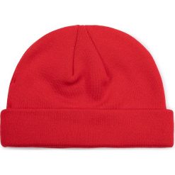 Czapka TOMMY JEANS - Tjw Flag Short Beani AW0AW07230 Xa8. Czerwone czapki damskie Tommy Jeans, na zimę, bez wzorów, z bawełny. W wyprzedaży za 99,00 zł.