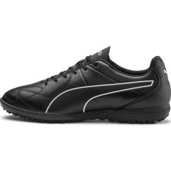 Buty piłkarskie Puma King Hero Tt M 105672 01. Czarne buty sportowe męskie Puma, ze skóry, na sznurówki, do piłki nożnej. W wyprzedaży za 279,00 zł.