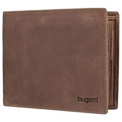 Bugatti Portfel Męski Volo 49217802 Brown. Brązowe portfele męskie marki Bugatti. W wyprzedaży za 214,00 zł.