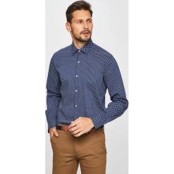 Pierre Cardin - Koszula. Niebieskie koszule męskie marki Pierre Cardin, m, bez wzorów, z elastanu, klasyczne, z klasycznym kołnierzykiem, z długim rękawem. Za 329,90 zł.
