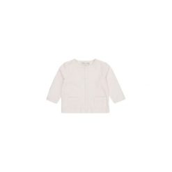 Name it Kurtka Unnes snow white - biały - Gr.Niemowlę (0 - 6 miesięcy). Białe bluzy niemowlęce Name it, bez wzorów, z bawełny, bez rękawów, bez kaptura. Za 49,00 zł.