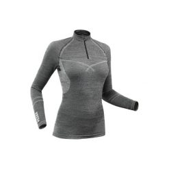 Koszulka narciarska 900 XWARM damska. Szare koszulki damskie WED'ZE, m, z elastanu. Za 219,99 zł.
