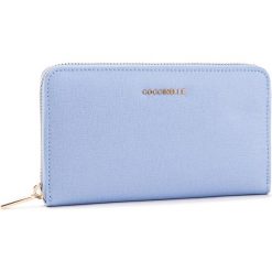 Duży Portfel Damski COCCINELLE - DW1 Metallic Saffiano E2 DW1 11 32 01 Cosmic Lilac B05. Niebieskie portfele damskie marki Coccinelle, ze skóry. Za 599,90 zł.