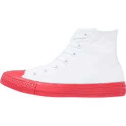 Converse CHUCK TAYLOR ALL STAR Tenisówki i Trampki wysokie white/casino/black. Białe tenisówki damskie marki Converse, z tworzywa sztucznego. W wyprzedaży za 208,45 zł.