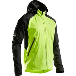 Kurtka Do Biegania Męska Kiprun Warm Regul. Żółte kurtki sportowe męskie KIPRUN, xl, bez wzorów, z poliesteru, bez kaptura, do biegania. Za 219,99 zł.