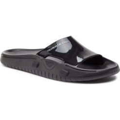 Klapki CALVIN KLEIN JEANS - Francesco S0602 Black. Czarne klapki męskie marki Calvin Klein Jeans, bez wzorów, z jeansu. Za 339,00 zł.