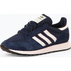 Adidas Originals - Tenisówki męskie – Forest Grove, niebieski. Niebieskie trampki męskie adidas Originals, w paski, eleganckie, z paskami. Za 349,95 zł.