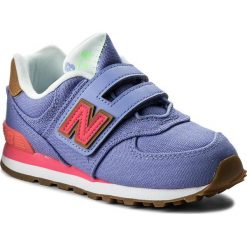 Sneakersy NEW BALANCE - YV574T4 Fioletowy. Fioletowe półbuty dziewczęce New Balance, na rzepy. W wyprzedaży za 189,00 zł.