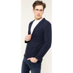 Marynarka Trussardi Jeans Oxford 52H00029. Niebieskie marynarki męskie Trussardi Jeans, m, bez wzorów, z bawełny, casualowe. W wyprzedaży za 569,00 zł.