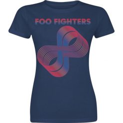 Foo Fighters Loops Koszulka damska granatowy. Niebieskie koszulki damskie marki Foo Fighters, xl, bez wzorów, bez kołnierzyka, bez rękawów. Za 21,90 zł.