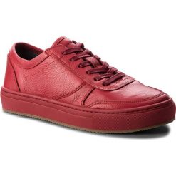 Sneakersy TOMMY HILFIGER - Pebbled Leather Low FM0FM01684 Scooter Red 614. Czerwone sneakersy męskie TOMMY HILFIGER, na co dzień, bez wzorów, ze skóry, bez zapięcia. W wyprzedaży za 359,00 zł.