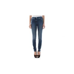 Jeansy skinny Calvin Klein Jeans K20K200601 SKINNY. Niebieskie jeansy damskie Calvin Klein Jeans, s, bez wzorów, z jeansu. Za 331,16 zł.