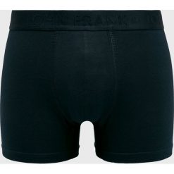 John Frank - Bokserki (3-pack). Niebieskie bokserki męskie John Frank, bez wzorów, z elastanu. W wyprzedaży za 69,90 zł.