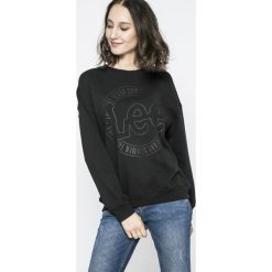 Lee - Bluza. Czarne bez kategorii marki Lee, s, z nadrukiem, z bawełny, bez kaptura. W wyprzedaży za 179,90 zł.