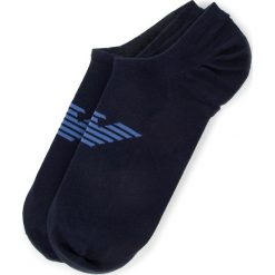 Skarpety Stopki Unisex EMPORIO ARMANI - 2342210 305228 9P436 r.39/46 Midnight Blue 563. Niebieskie skarpetki damskie Emporio Armani, bez wzorów, z elastanu. Za 49,00 zł.