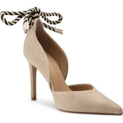 Szpilki KAZAR - Amethyst 37764-02-03 Beige. Brązowe półbuty damskie Kazar, bez wzorów, ze skóry, na wysokim obcasie, na obcasie, bez zapięcia. Za 469,00 zł.