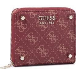 Mały Portfel Damski GUESS - Aline (Sg) Slg SWSG74 37370 MER. Czerwone portfele damskie Guess, z aplikacjami, ze skóry ekologicznej. Za 219,00 zł.
