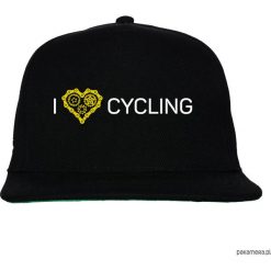 Czapka FullCap. I love cycling. Czarne czapki z daszkiem damskie Pakamera. Za 69,00 zł.